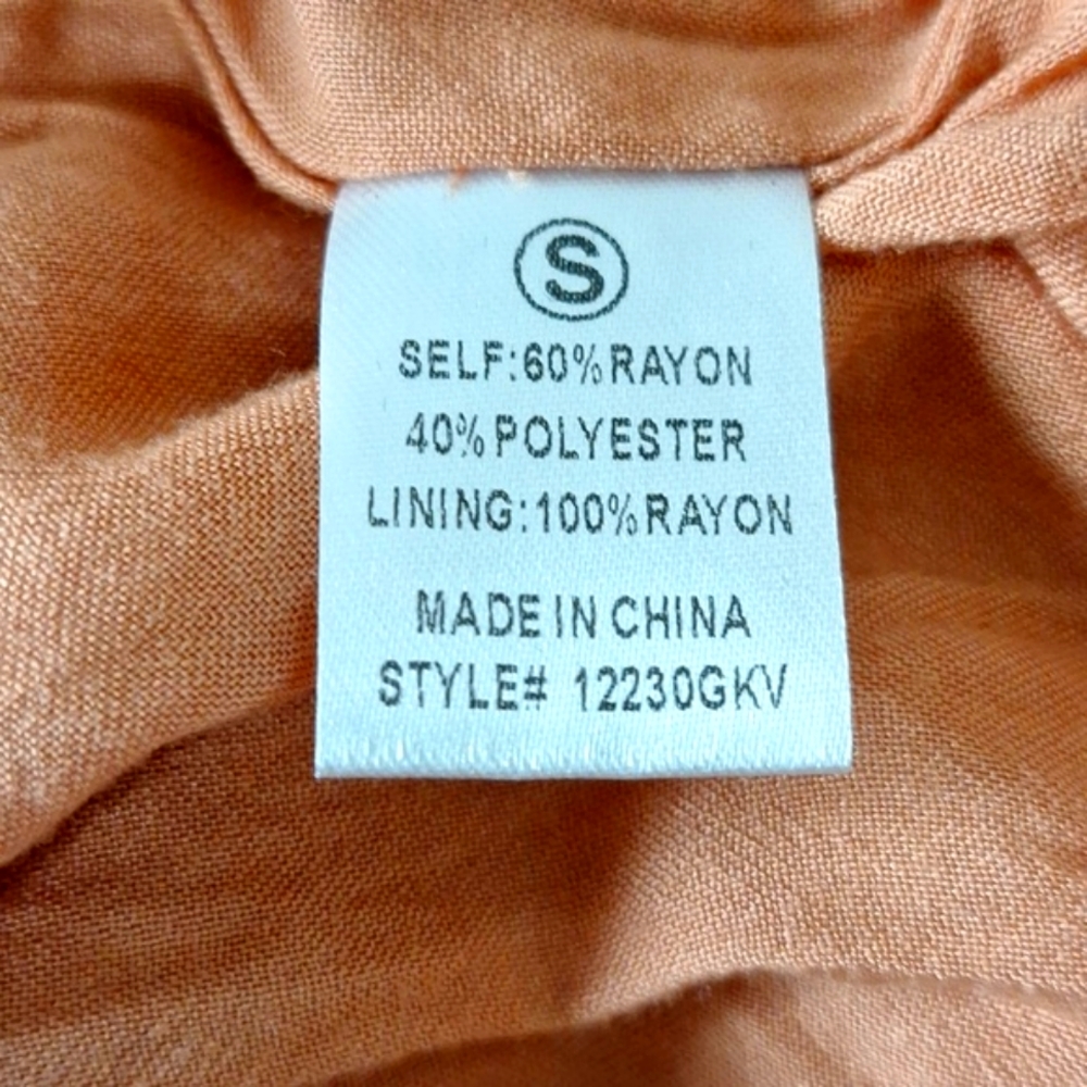 Skylar Rose NEW Coquette Cottagecore Wide Sleeve Off-Shoulder Ruffle Crop Top- L - Picture 12 of 14